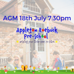 Appleton Roebuck Preschool Groups AGM 2022